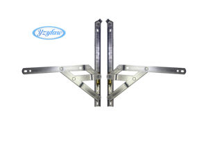 Fermo a Frizione in Acciaio Inox 304 per Finestre a Battente, 10 Pollici, 90 Gradi, con Scanalatura Rotonda in Ottone, 5 Barre - Product Image 3