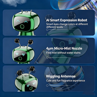 Mesin Aromaterapi Mobil Pintar Robot Ornamen Aromaterapi Kreatif Pengharum Udara Segar Atomizer Aromaterapi Mobil