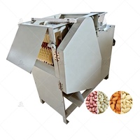 Machine à décortiquer les cacahuètes automatique Senyo, éplucheuse de peau rouge d'arachide, petite décortiqueuse d'amandes, en acier au carbone/SS304, capacité de 100-300 kg/h
