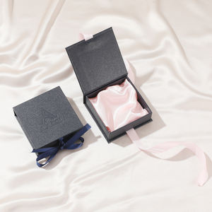 Custom Drawer <b>Paper</b> Jewelry Drawer <b>Box</b> Pink Bracelet Necklace Ring Earring Jewelry Packaging <b>Box</b> - Product Image 5