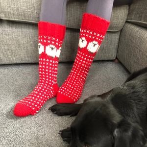 <span class=keywords><strong>Calcetines</strong></span> Largos <span class=keywords><strong>de</strong></span> Lana <span class=keywords><strong>de</strong></span> Oveja Tejidos a Mano, Diseño Nuevo 2026, <span class=keywords><strong>Calcetines</strong></span> Cálidos <span class=keywords><strong>para</strong></span> Sofá, Salón, Cama, <span class=keywords><strong>Botas</strong></span>, <span class=keywords><strong>para</strong></span> Hombre y Mujer - Product Image 5