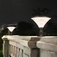 Lampe LED pour pelouse, extérieur, support de jardin, poteau, colonne étanche, pour pelouse, cour, chemin, bornes lumineuses
