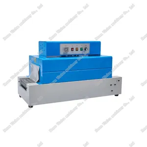 Commercial Automatic PP PVC Color Box Cosmetics Tableware Film Shrink Wrapping Machine Heat Shrink Packaging Machine