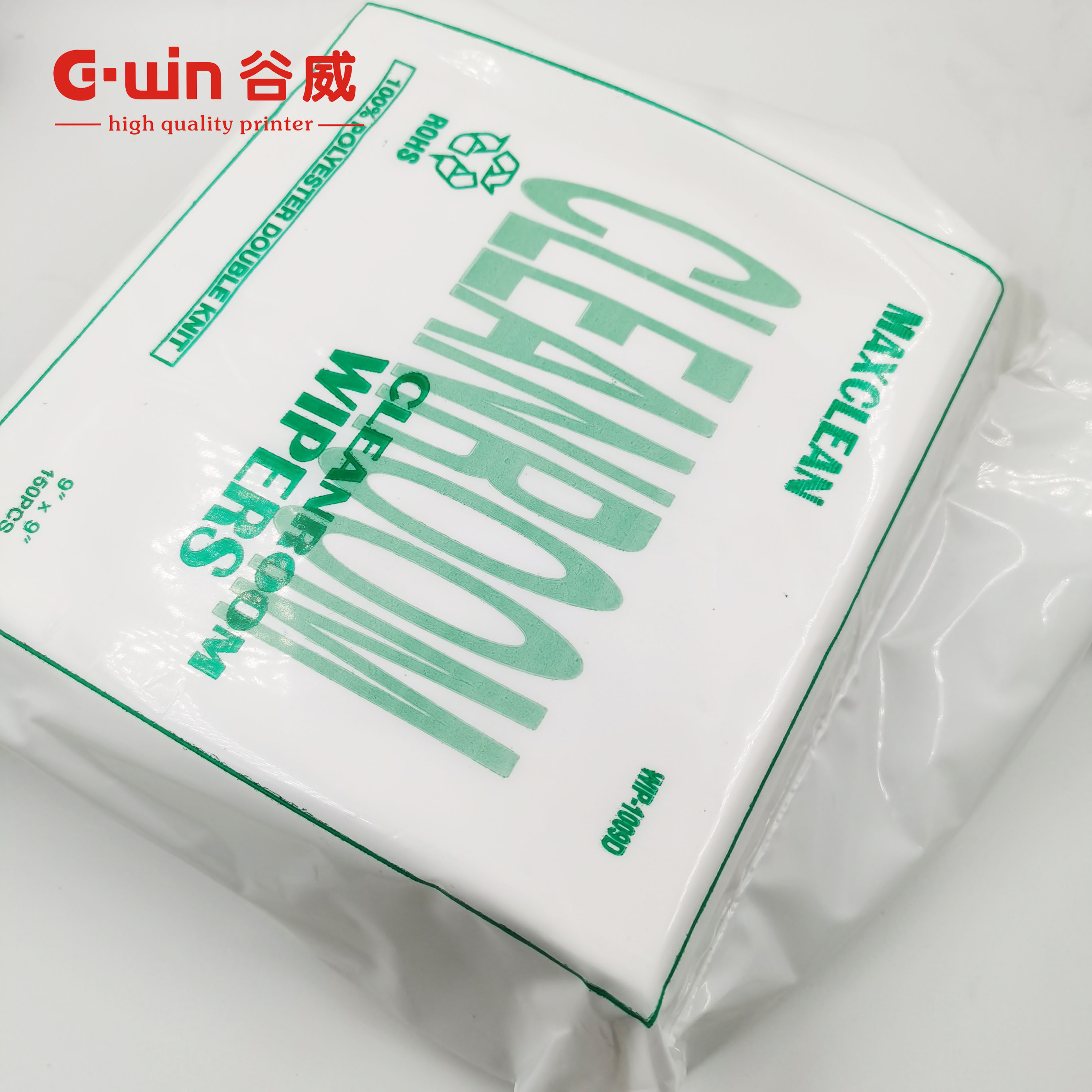 2022 Широкоформатные струйные детали, 9 дюймов, 100% чистящие стеклоочистители из полиэстера, чистящая комната, чистящая ткань