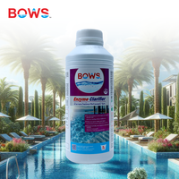 Haute efficacité 1L produits chimiques de piscine Agent auxiliaire élimination efficace de l'huile natation eau clarificateur enzyme Agent auxiliaire piscine