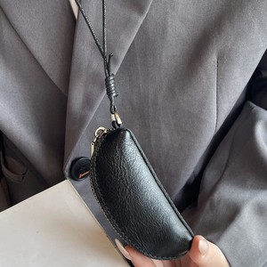 Nouveau design 2025 : Pochette à rouge à lèvres en cuir véritable avec chaîne et cordon, petite pochette pour femme - Product Image 2