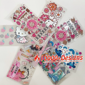 Bán buôn tùy chỉnh New UV dtf 16oz 20oz Halloween uvdtf đề can cỏ dại UV dft dtf ly kết thúc tốt đẹp pegatina chuyển dán cho thủy tinh - Product Image 5