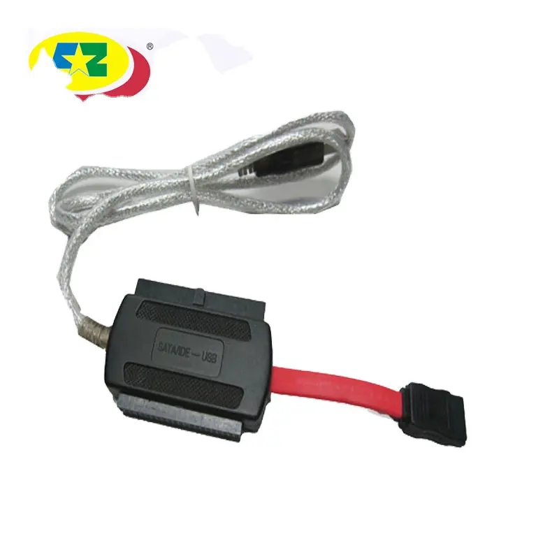 USB2.0 to 2.5"3.5"SATA IDE Cable 2TB/IDE TO SATA DATA Cable