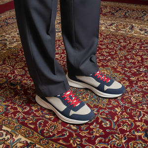 Элитные спортивные туфли 2025 года с подарочной коробкой, аксессуарами и мешком для хранения, в дизайнерском стиле, из натуральной кожи, с дышащей сеткой, повседневные туфли - Product Image 5