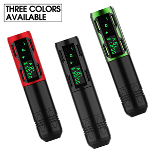 ปากกาสักไร้สาย 1800mAh 10800rpm มอเตอร์ไร้แกน ชาร์จได้ ปากกาโรตารี่ อลูมิเนียมเกรดอากาศยาน เครื่องสักถาวร - Product Image 5
