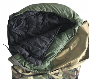Saco de Dormir Tipo Sobre, Impermeable, de Poliéster, con 3 Capas, Camuflaje, para Camping, 3 Estaciones, Transpirable - Product Image 6