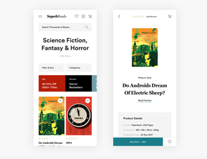 Empresa de Diseño de Aplicaciones de Comercio Electrónico para Librerías, Software de Tienda Online para Android e IOS - Product Image 1