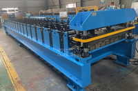 Ligne de production de tôles de toiture trapézoïdales en fer laminées à froid avec système informatique Delta PLC