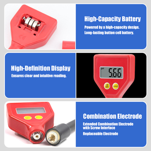 Nouveautés : <span class=keywords><strong>Testeur</strong></span> de pH numérique portable avec écran pour l'<span class=keywords><strong>eau</strong></span> potable, les piscines, les aquariums, <span class=keywords><strong>testeur</strong></span> de qualité de l'<span class=keywords><strong>eau</strong></span> - Product Image 4