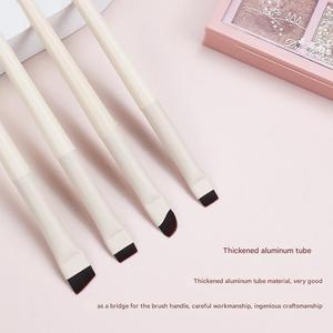 <span class=keywords><strong>Pinceau</strong></span> à sourcils angulaire à tête plate ultra-fine avec logo personnalisé, 10 pièces, poils synthétiques, manche en plastique, <span class=keywords><strong>pinceau</strong></span> à maquillage portable pour les yeux, <span class=keywords><strong>pinceau</strong></span> à eye-liner - Product Image 5