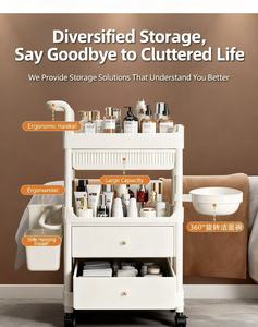 Hair Salon <b>Rolling</b> Storage <b>Rack</b> Dedicated to Hair Styling Tools Beauty Equipment - Product Image 5