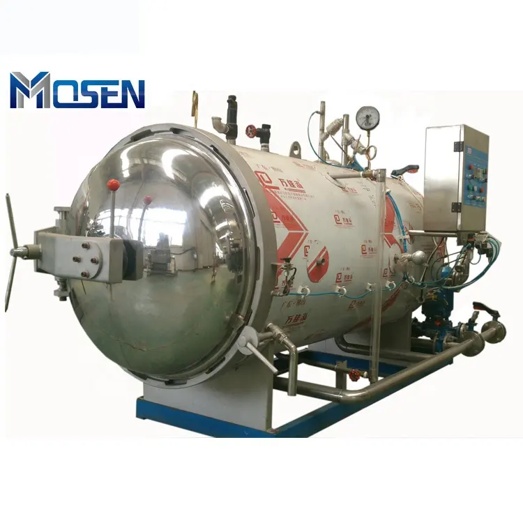 industrial food sterilizer autoclave water spray retort machine