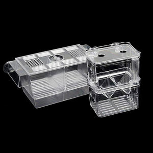 Tanque de peces guppy betta, caja de aislamiento para incubar peces en Acuario - Product Image 3