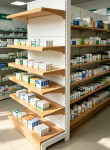 Étagères de supermarché personnalisées, rayonnages de présentation en métal robustes, étagères gondoles réglables pour les épiceries - Product Image 3