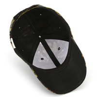 Gorra de béisbol de camuflaje unisex con patrón de camuflaje para caza al aire libre de nueva moda