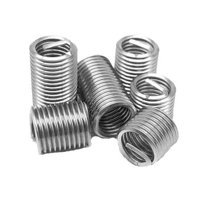 Insertos de Rosca de Acero Inoxidable M2 M2.5 M3 M4 M5 M12 Métricos de Rosca Gruesa Completamente Roscados para Reparación de Prótesis Dentales - Product Image 2