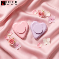 Pot à masque pour les lèvres personnalisé, boîte à blush et à fards à paupières, plusieurs couleurs disponibles, boîte à poudre en forme de cœur et d'étoile à cinq branches