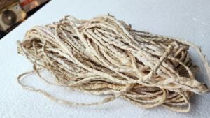 Trenzas de cinta recicladas de seda Sari cosidas a medida ideales para hacer collares y pulseras para reventa - Product Image 5