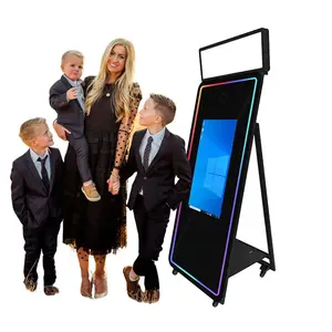 LED Sapphire Roamer Ipad Recinto Instant Touch Open Air 40/65 pulgadas Selfie Magic Mirror Photo Booth