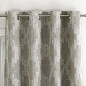 OWENIE European Style Luxury Morden <strong>Gingham</strong> Geomatics <strong>Curtains</strong> Geometric Design Living Room - Product Image 2