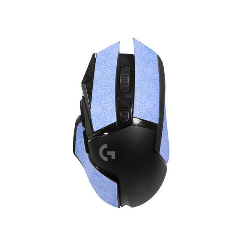 สติกเกอร์เมาส์แพ็คครึ่ง1ชิ้นลายหิมะสีฟ้า