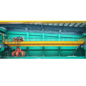 מופעל אוטומטית עגורן מעל גוף כפול עם לתפוס מנוע מדלי & מנוע מונע בנפח 10t קיבולת כוח-חיסכון באנרגיה - Product Image 6