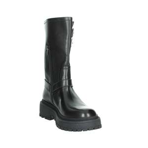 Botines negros para mujer Liu-Jo con detalles de hebilla y suela gruesa - Product Image 5