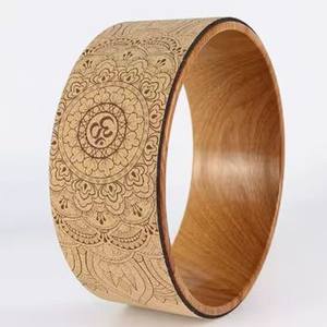 Roue de <span class=keywords><strong>yoga</strong></span> pour débutants, équipement d'étirement dorsal, anneau de Pilates, cercle magique, outil d'étirement des épaules et du <span class=keywords><strong>dos</strong></span> - Product Image 5