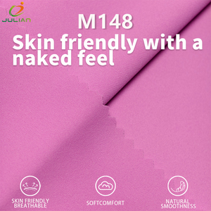 Sản phẩm dệt may Trung Quốc Yoga vải dệt kim Nhà cung cấp cho thể thao mặc quần áo Stretch vải áo nịt ngực Nylon <span class=keywords><strong>Interlock</strong></span> vải - Product Image 4