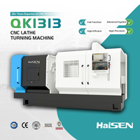 Machine à fileter les tuyaux CNC automatique QK1313, grande capacité de perçage pour le traitement des tuyaux d'huile et de gaz, fabricant chinois