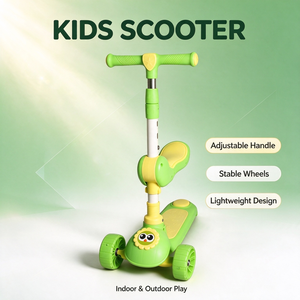 Patineta Plegable para Niños con Ruedas Musicales Grandes, un Vehículo en el que se Puede Montar o Sentarse y Deslizarse Suavemente - Product Image 5
