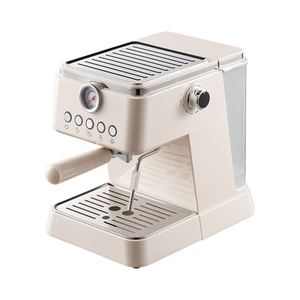 เครื่องชงกาแฟผงสีขาวพร้อมส่ง 220V 110V เครื่องชงเอสเพรสโซแบบจีน เครื่องชงกาแฟแบบเสิร์ฟเดี่ยว 1-2 หัวชง สำหรับร้านกาแฟ - Product Image 3