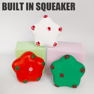 Üretici Toptan Satış Çevre Dostu Yıldız Şeklinde Köpek Çiğneme Oyuncağı Sevimli İnteraktif Ses Çıkaran Su Geçirmez Vinil Kaygı Giderici Oyuncaklar - Product Image 3