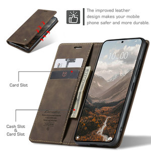 CaseMe Meilleur vendeur pour Redmi 14C Étui portefeuille en cuir Portefeuille magnétique Porte-cartes <span class=keywords><strong>Pochette</strong></span> pour carte d'identité pour Redmi 14C 13C 11C Étui de téléphone - Product Image 2