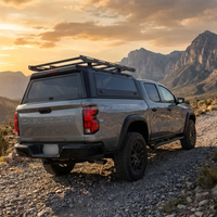 Protection de cargaison résistante aux intempéries, fenêtre coulissante verrouillable, auvent de camion en aluminium pour Ranger F150 Tacoma Hilux Dodge Ram 1500 Toyota