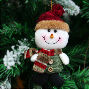 Adornos Navideños de Feliz Año Nuevo, Regalo de Navidad, Colgante de Papá Noel y Muñeco de Nieve para Árbol, Muñeco Colgante para el Hogar, Decoraciones de Navidad - Product Image 3