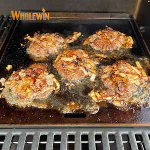 Thép Carbon Flat Top Vỉ Nướng Nướng Hàng Đầu Đúc Sắt Vỉ Nướng Cho Hội Nghị Thượng Đỉnh Vỉ Nướng - Product Image 5