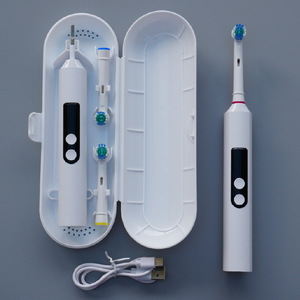 Cepillo de dientes eléctrico HyC3857A con carga tipo C, resistente al agua IPX7, recargable, 15 días de duración de la batería, cepillo rotatorio para adultos - Product Image 2