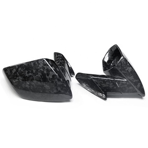 Dry Carbon Fiber Side Mirror Cover <strong>Caps</strong> Mirror Housing for Lamborghini LP610 LP580 Huracan EVO <strong>STO</strong> Performante - Product Image 4