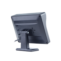 Mini TV LCD de 4.3 Pulgadas con Entrada de 12v CC, Monitor LCD con Entrada RCA, Monitor LCD para Automóvil