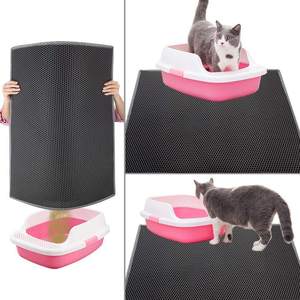 Tapis pour litière pour <span class=keywords><strong>chat</strong></span> Petop, double couche, imperméable, anti-urine, séchage rapide, antidérapant, lavable, tapis pour litière pour <span class=keywords><strong>chat</strong></span> double couche - Product Image 6