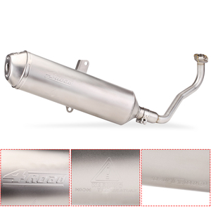 Escape de Motocicleta para Vario150 Vario125 Click125 Click150 4road Tubo de Conexión Frontal de Acero Inoxidable Años 2018 2019 - Product Image 2
