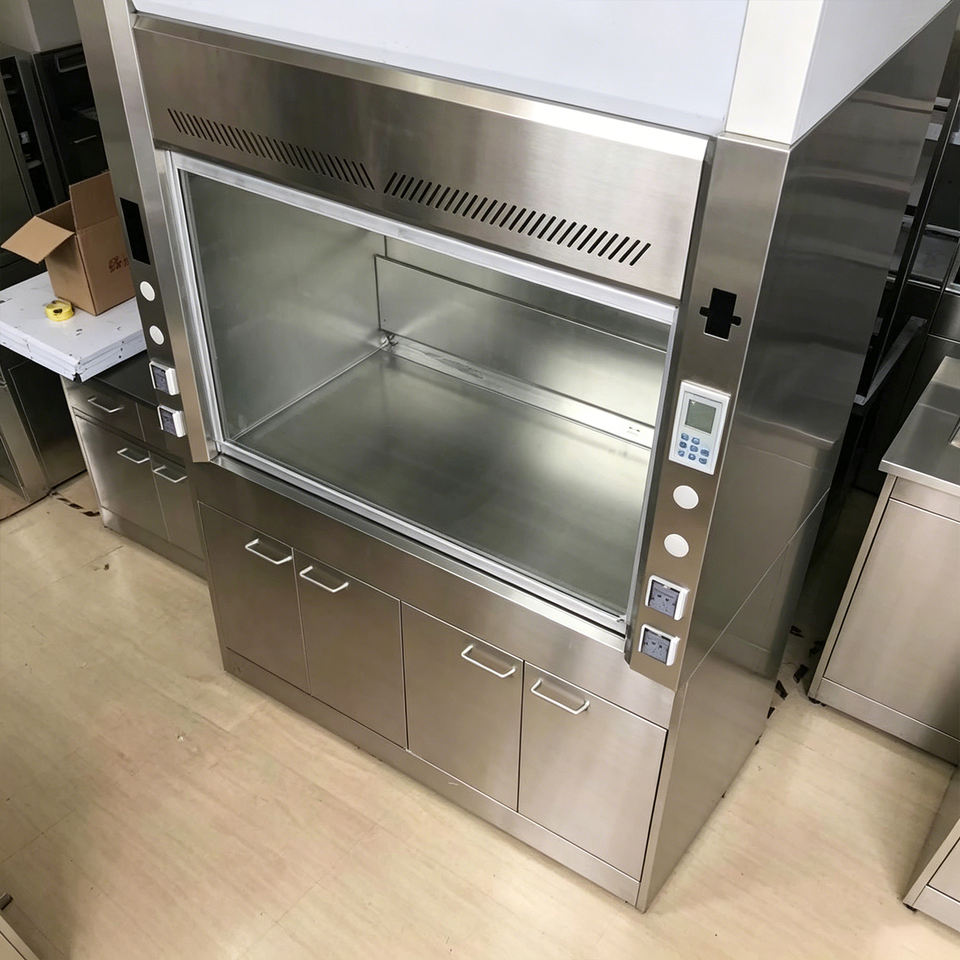 Customizable Ultra Practical Stainless Steel Laboratory Fume Hood Easy ...