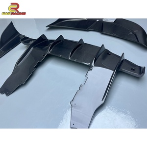 Kit de Carrocería de Fibra de Carbono Seca de Alta Calidad para Mclaren 720S, Estilo Rryft, Difusor Delantero, Alerón Trasero, Faldones Laterales - Product Image 3