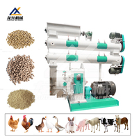 Granulateur industriel à matrice annulaire robuste pour la fabrication d'aliments pour animaux (bétail, volaille, aquaculture)